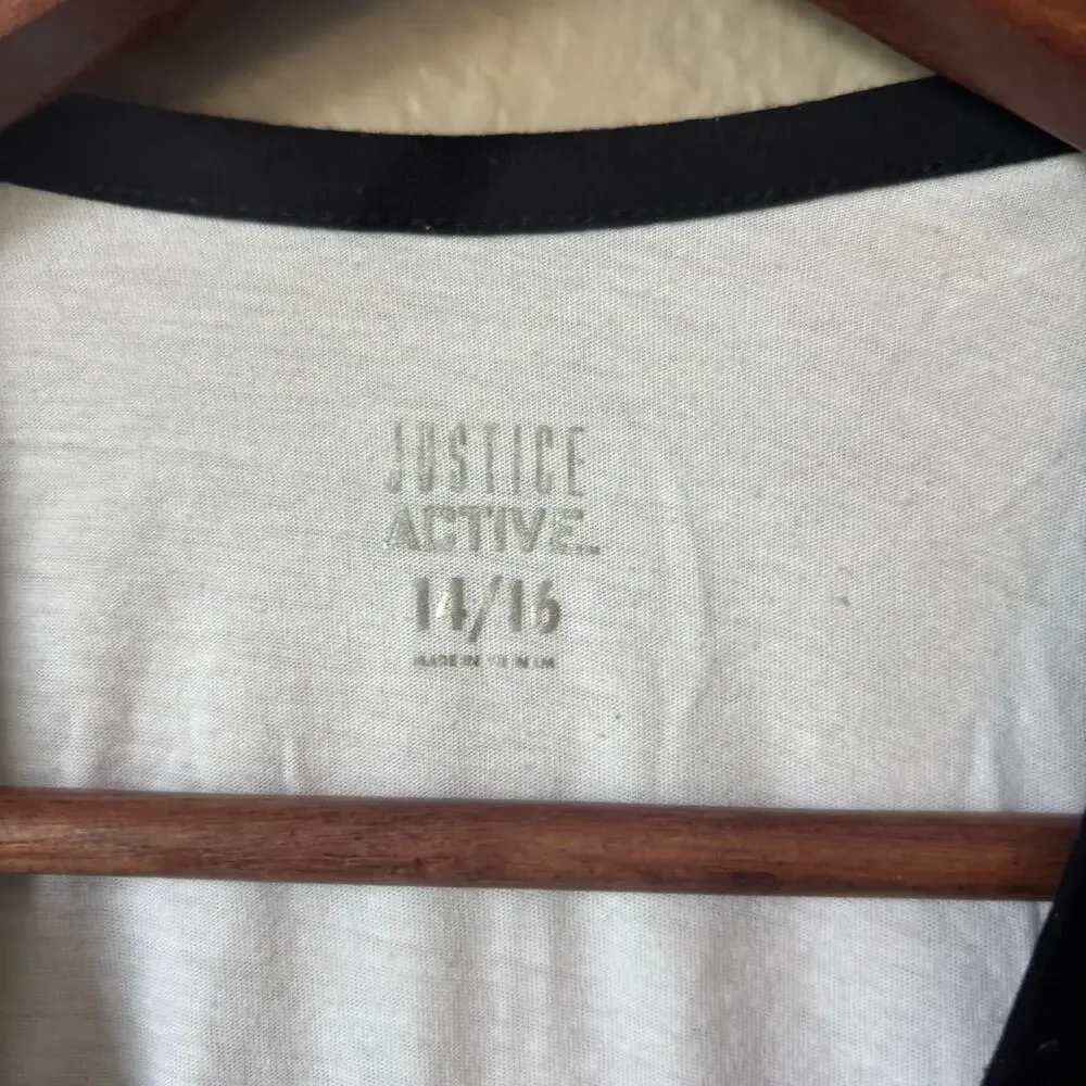 Gymnast Long Sleeve Shirt Justice Size Child Large